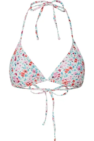 Pieces® Dames triangel bikini top pcbaomi gebloemde print