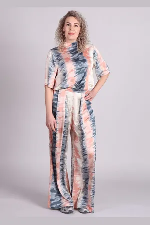 Studio Amaya Ella broek tie dye wide leg
