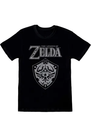 Nintendo Unisex adult legend of zelda shield t-shirt