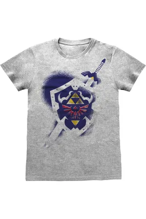 Nintendo Unisex adult legend of zelda shield t-shirt