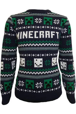 Minecraft Gebreide kersttrui met patroon voor volwassenen