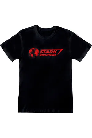 Marvel Unisex adult stark industries t-shirt