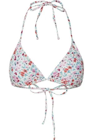 Pieces® Dames triangel bikini top pcbaomi gebloemde print