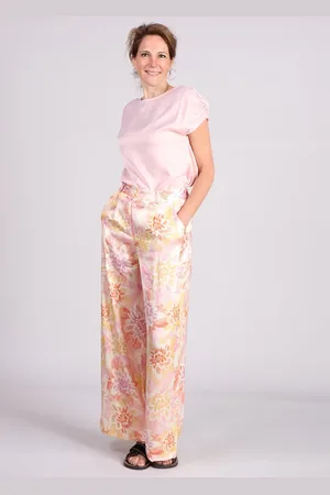 FRNCH Philo pantalon satijn