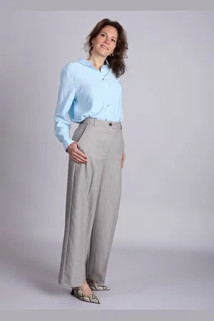 Modstrom Meridamd pants krijtstreep