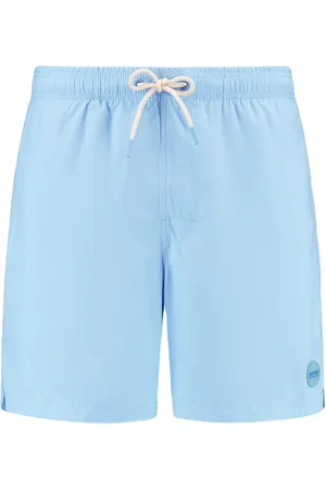 Shiwi Men mike swim shorts 7 inch solid 1525107100 6013 blue sky