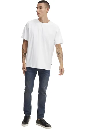 Solid Casual t-shirt heren
