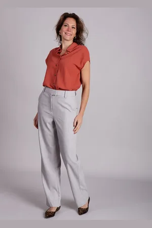Modstrom Heartmd pantalon gemeleerd