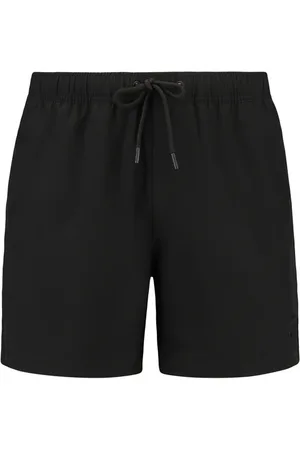 Shiwi Men scott stretch swim short 6 inch solid 1525506100 9000 black