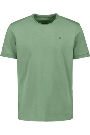 No Excess T-shirt crewneck slub green