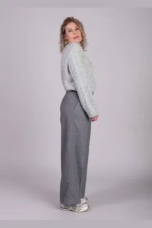 Modstrom Lissie pantalon grijs