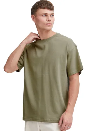 Solid Casual t-shirt heren