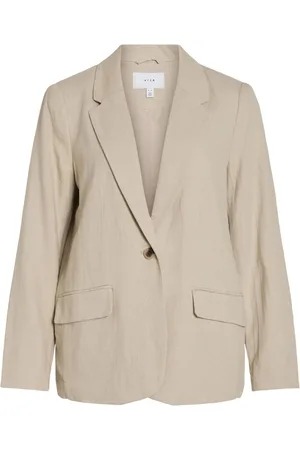 VILA 14089677 vijolanda l/s linen blend blazer