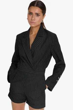 Alix the label Dames playsuit pinstripe