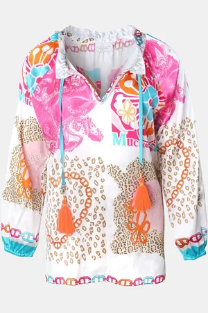 MUCHO GUSTO ® blouse milano luipaard hart paisleyprint