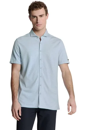 No Excess Shirt short sleeve jersey melange s cloud