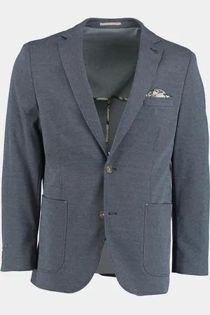 Bos Bright Blue Colbert luka jersey jacket 251037lu62bo/290 navy