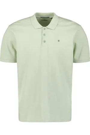 No Excess Polo pique solid stretch mint