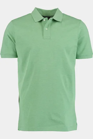 Bos Bright Blue Scotland blue polo korte mouw fang polo 25108fa63sb/343 surf side