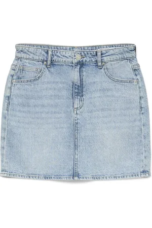 VERO MODA Vmtessa hr short dnm skirt mix ga n blue denim
