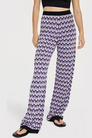 Alix the label 2306160207 knitted a-jacquard pants