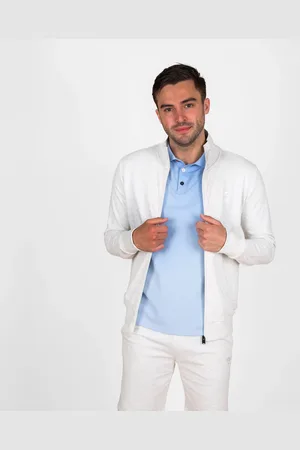 Q1905 Sweatvest blokland grijs