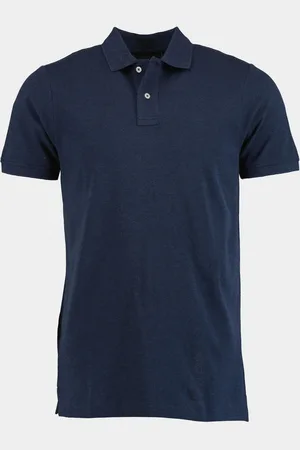 Bos Bright Blue Scotland blue polo korte mouw fang polo 25108fa63sb/290 navy