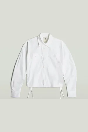 G-Star Boxy shirt ls wmn d26439-d321 110 white
