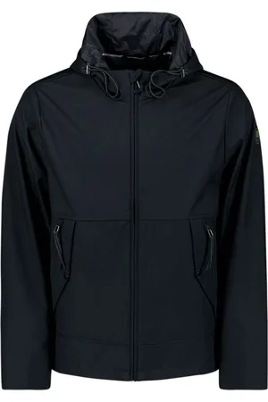 No Excess Jacket mid long hooded night