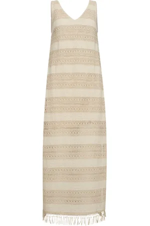 Co`Couture Carlycc crocket dress bone
