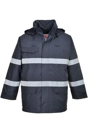 Portwest Heren bizflame regenjas