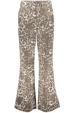 Geisha 51333-10 jeans wide leopard