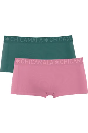 Muchachomalo Meisjes 2-pack boxershorts effen