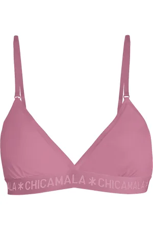 Muchachomalo Meisjes 1-pack triangle top effen