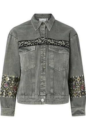 Y.A.S Yasvision ls oversize jacket fest medium grey de