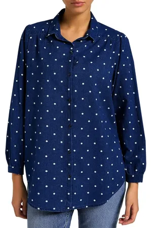 Lee Gestippeld blouse dames