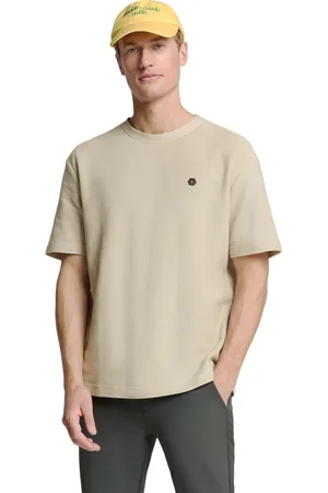 No Excess T-shirt crewneck solid relief jacqu sand