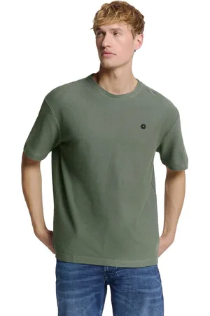 No Excess T-shirt crewneck solid relief jacqu dark steel