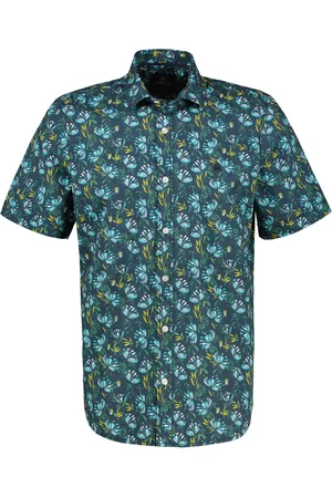 Lerros Heren overhemd 25423261 456 coastal blue