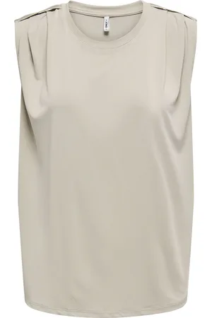 ONLY Onlfree life s/l modal satin mix top jrs feather g