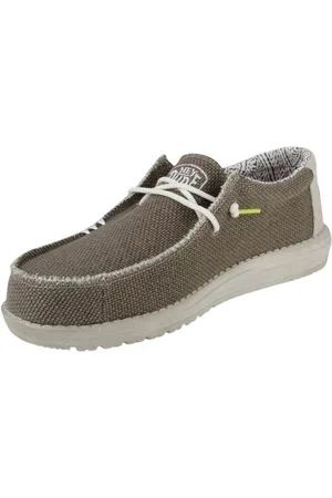 Hey dude Wally braided canvas schoenen heren