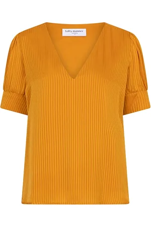 lofty manner Blouse km qd01.1 blouse imani 350 orange