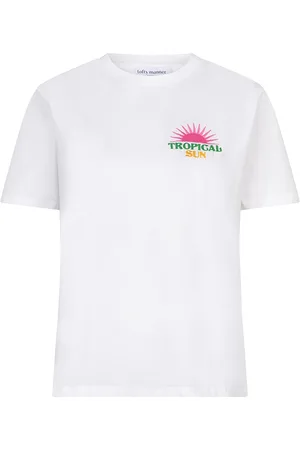 lofty manner Shirt km qd13 t-shirt aluna 100 white