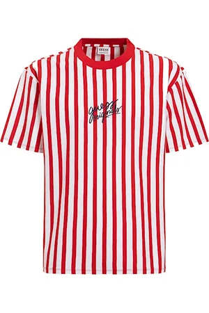 Guess /wit gestreept t-shirt