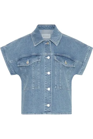 Garage Moss copenhagen 19026 mschelida ada ss denim shirt