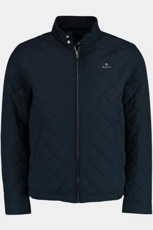GANT Zomerjack jack quilted donker 7006080/433