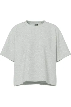 Pieces® Dames t-shirt pcchilli sweatshirt ronde hals effen