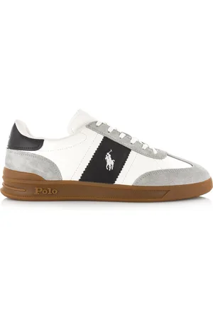 Ralph Lauren – heritage aera grey lage sneakers heren