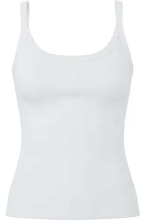 Pieces® Dames hemd pcmay top met bandjes effen