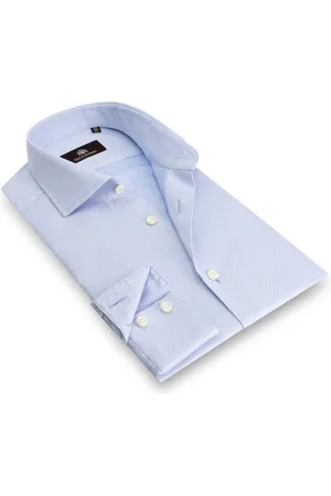 Circle of Gentlemen Amory jacquard geweven shirt 100% co